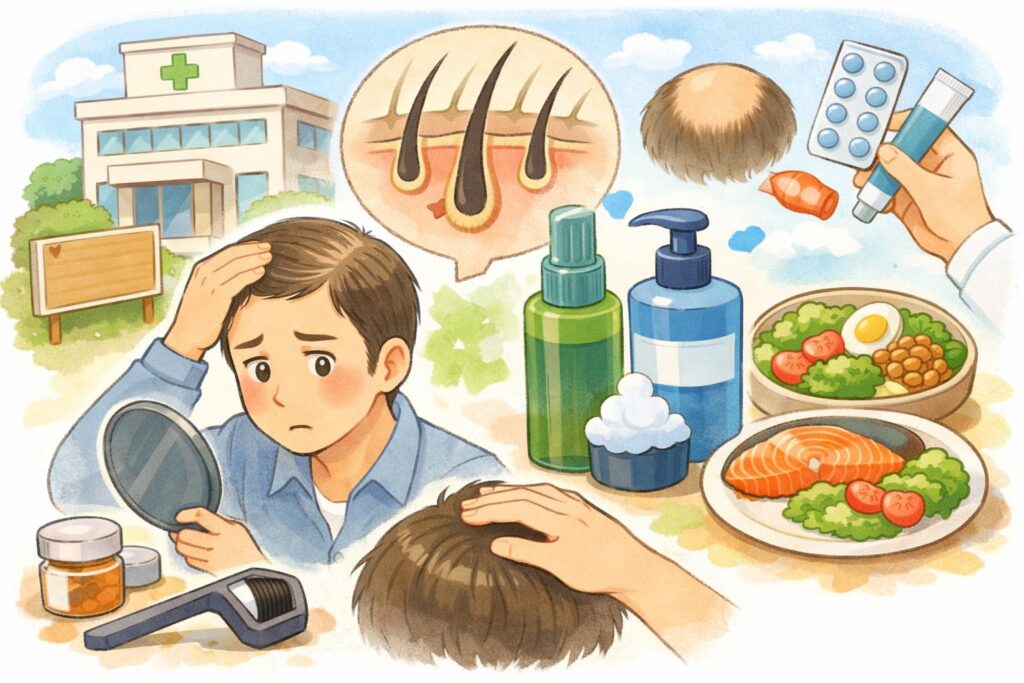 薄毛に悩む男性のための完全個室美容室RELIVE